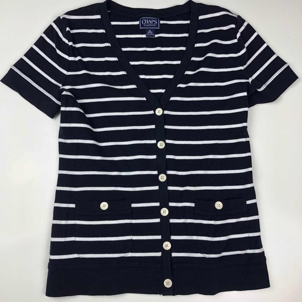 Ralph Lauren CHAPS Cotton Cardigan Size Medium